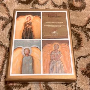 🆕 Donnie Sasser for Caffco International angel cards Christmas box of 12